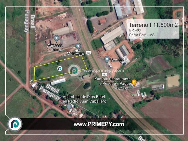 #1.T.102 - Terreno para Venta en Ponta Porã - MS