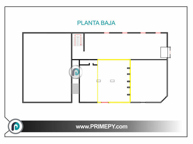 #1.CO.109 - Salón Comercial para Alquiler en Pedro Juan Caballero - PY-13 - 2