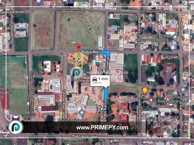 #1.T.108 - Terreno para Venta en Pedro Juan Caballero - PY-13 - 2